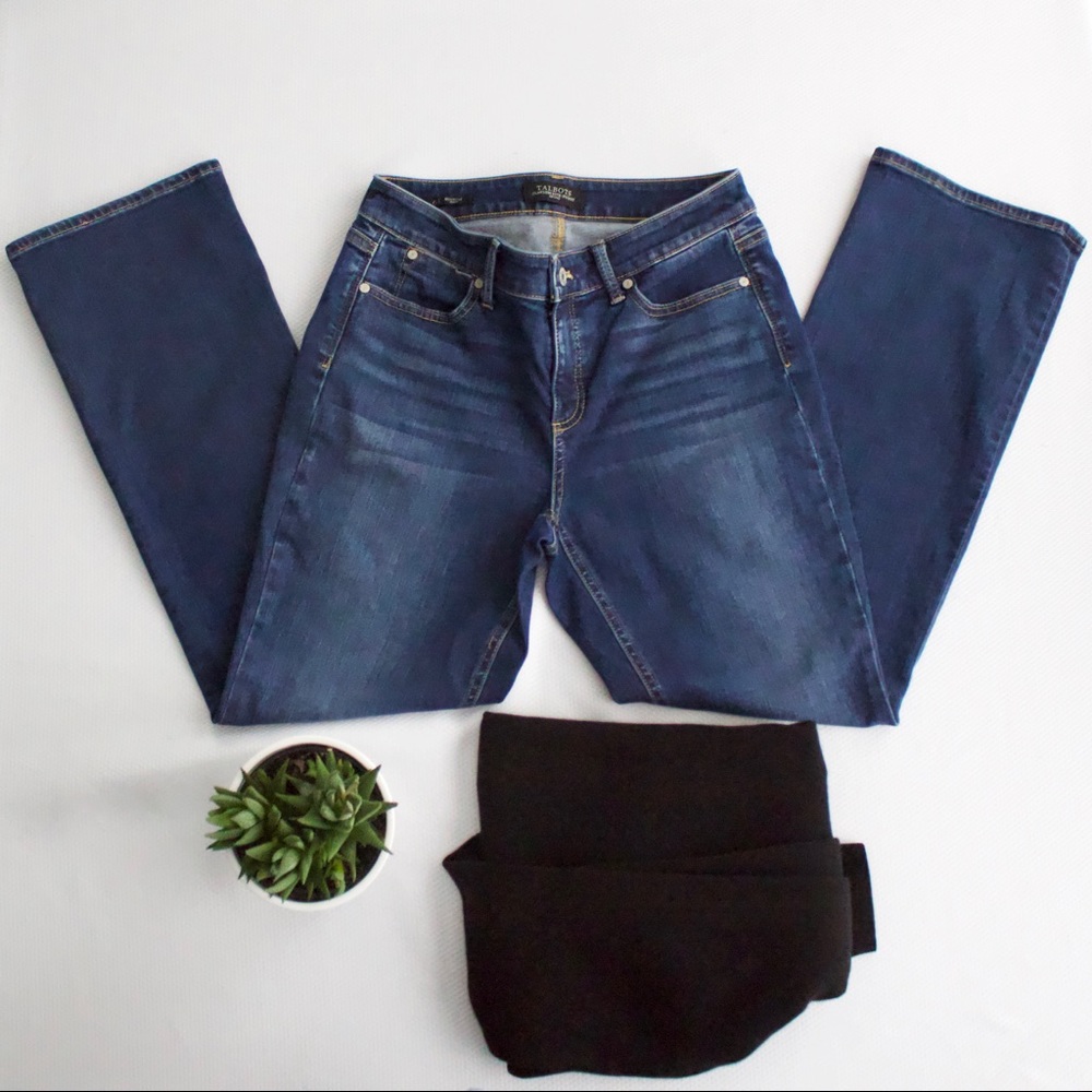 Talbots Bootcut Curvy Jeans Petites